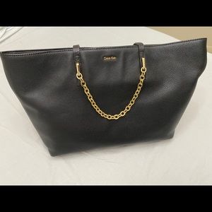 Calvin Klein leather totes